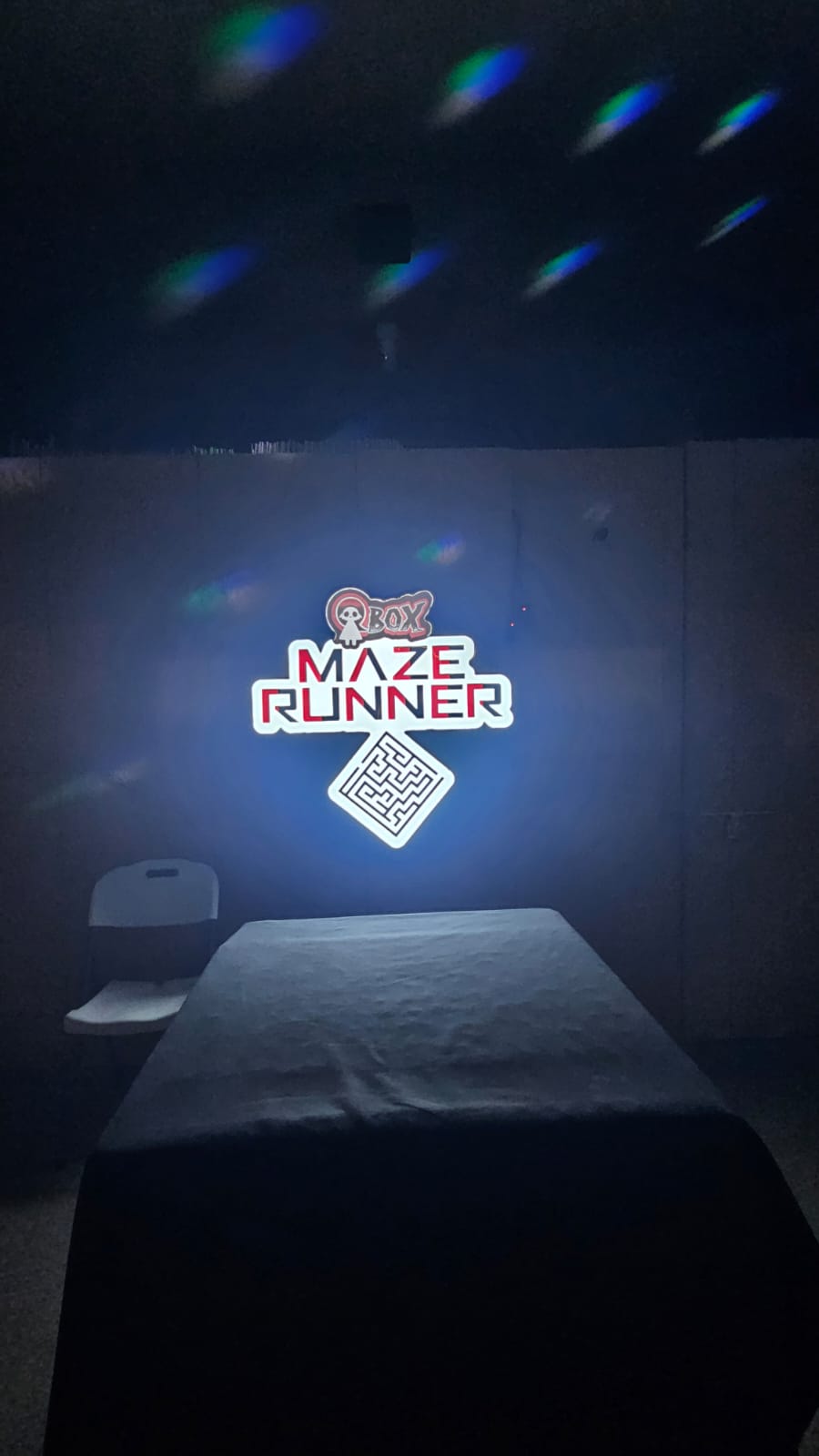 Maze Runner game room at Ghaitah Al Ain Festival